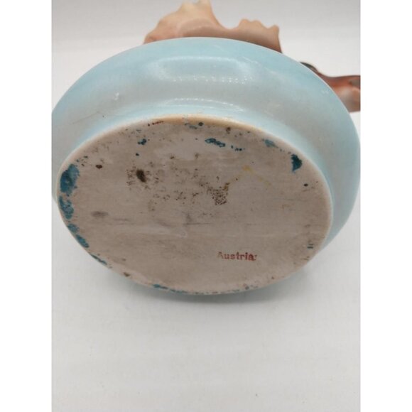 Vintage Ceramic Elk/Moose Head Creamer With Antler Design & Gradient Brown To Bl - Picture 7 of 9